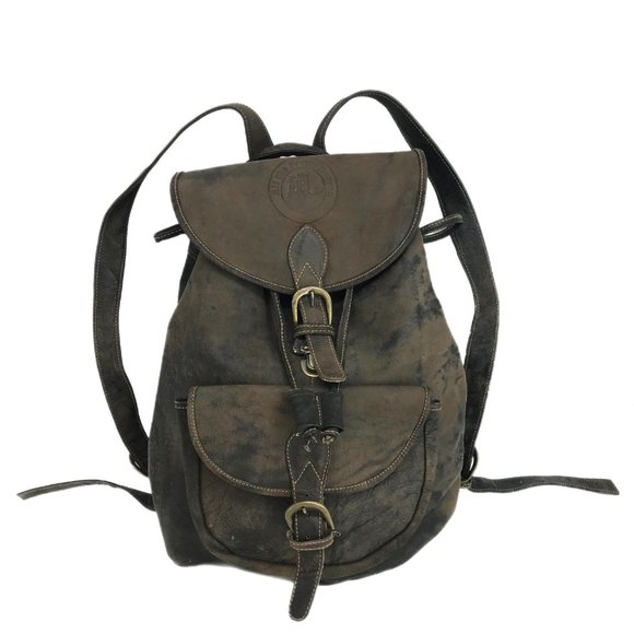 All The Pretty Horses Other - Backpack Large Handcrafted Rucksack Brown Thick Leather ALL THE PRETTY HORSES